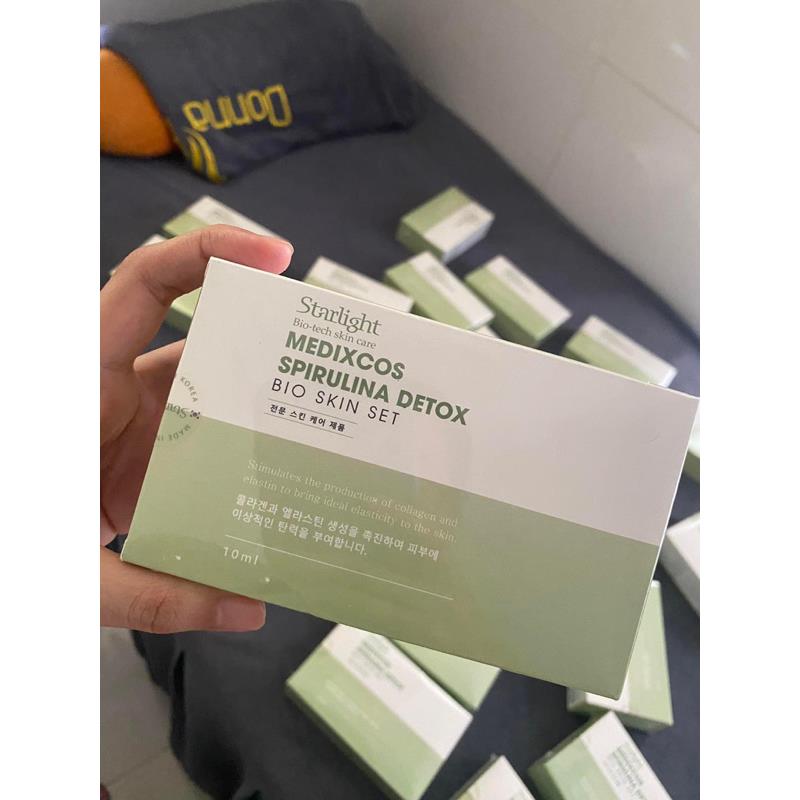 Medixcos Spirulina Detox Bio Skin Set- Trị Mụn